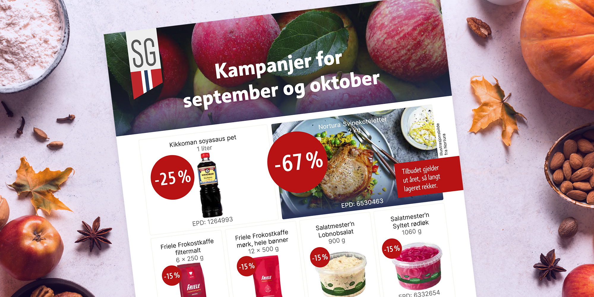 Kampanje september & oktober