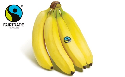 Bananer fairtrade/økol.       kg