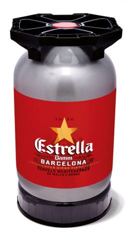 Estrella damm keykeg  4,6%  30l