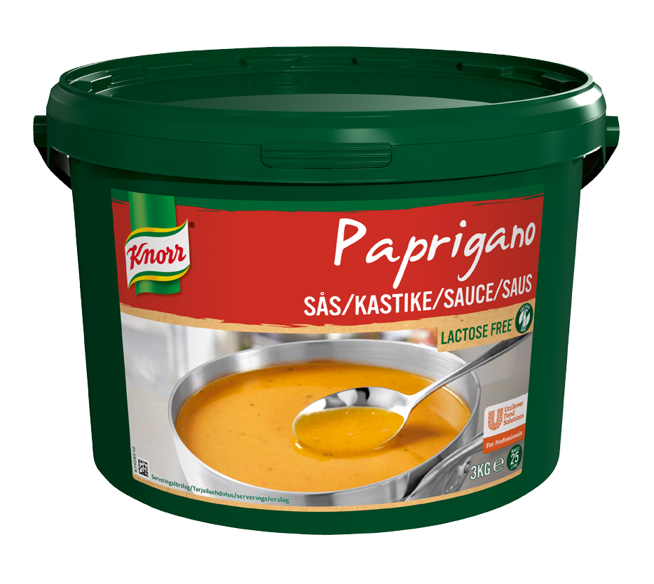 Paprigano (paprika) saus pulver 25l