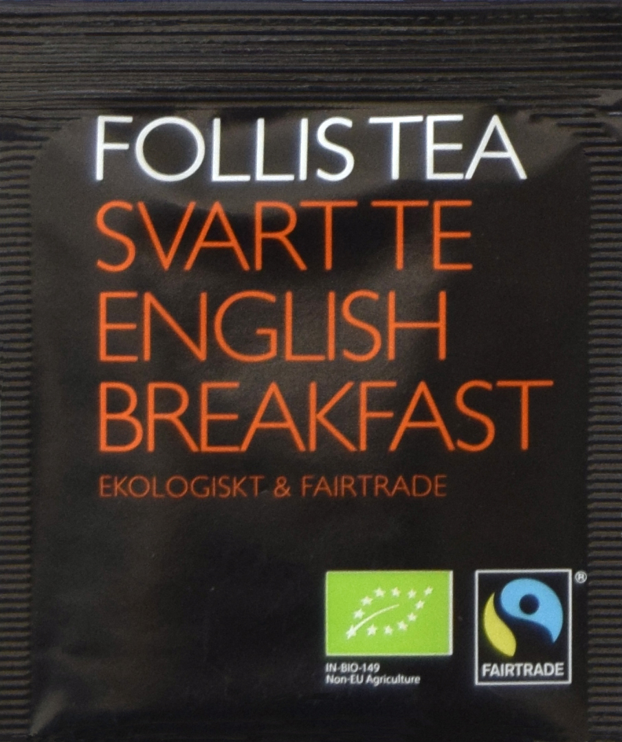 English breakfast økol. te&fairtrade   100stk
