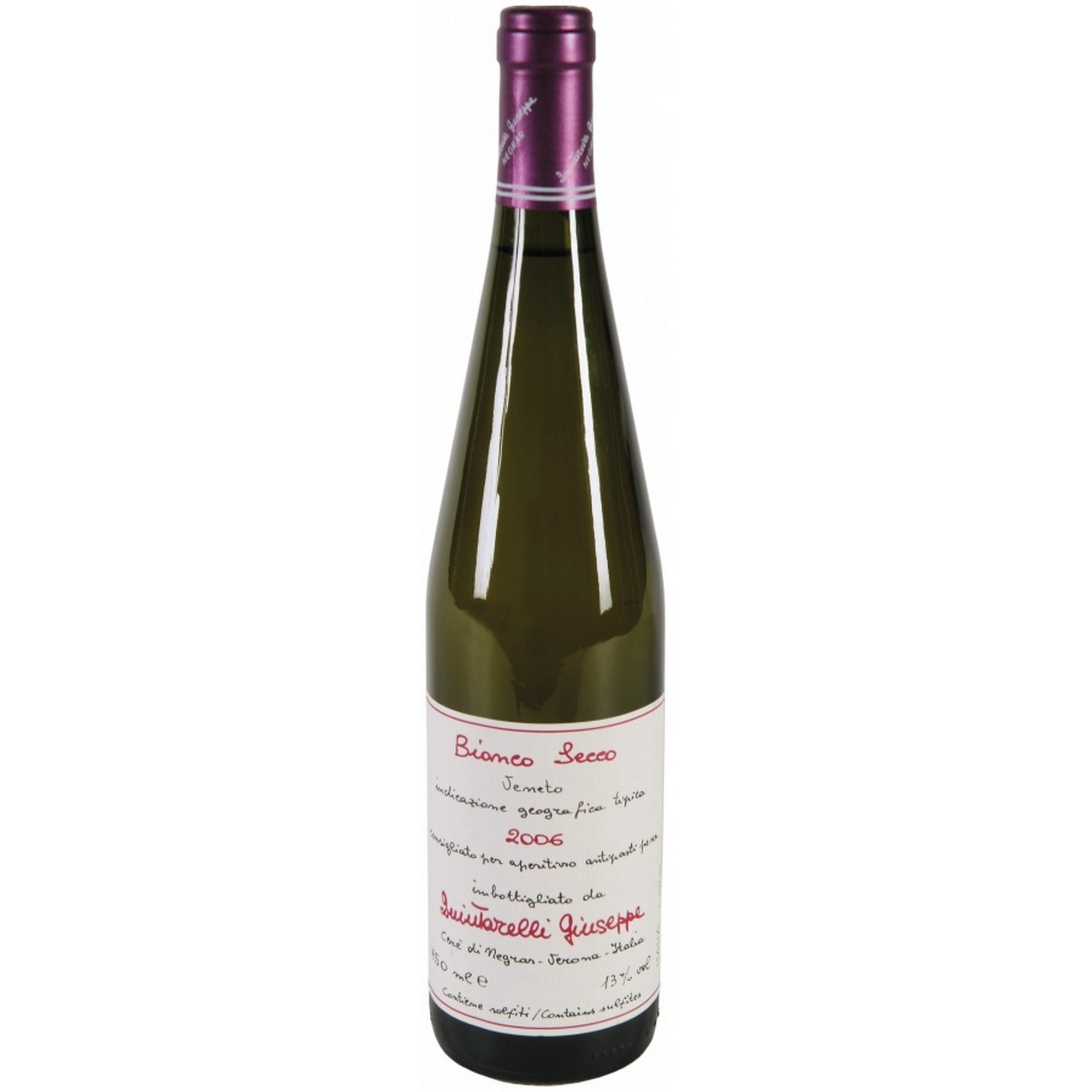 Bianco secco   12,5%  75cl