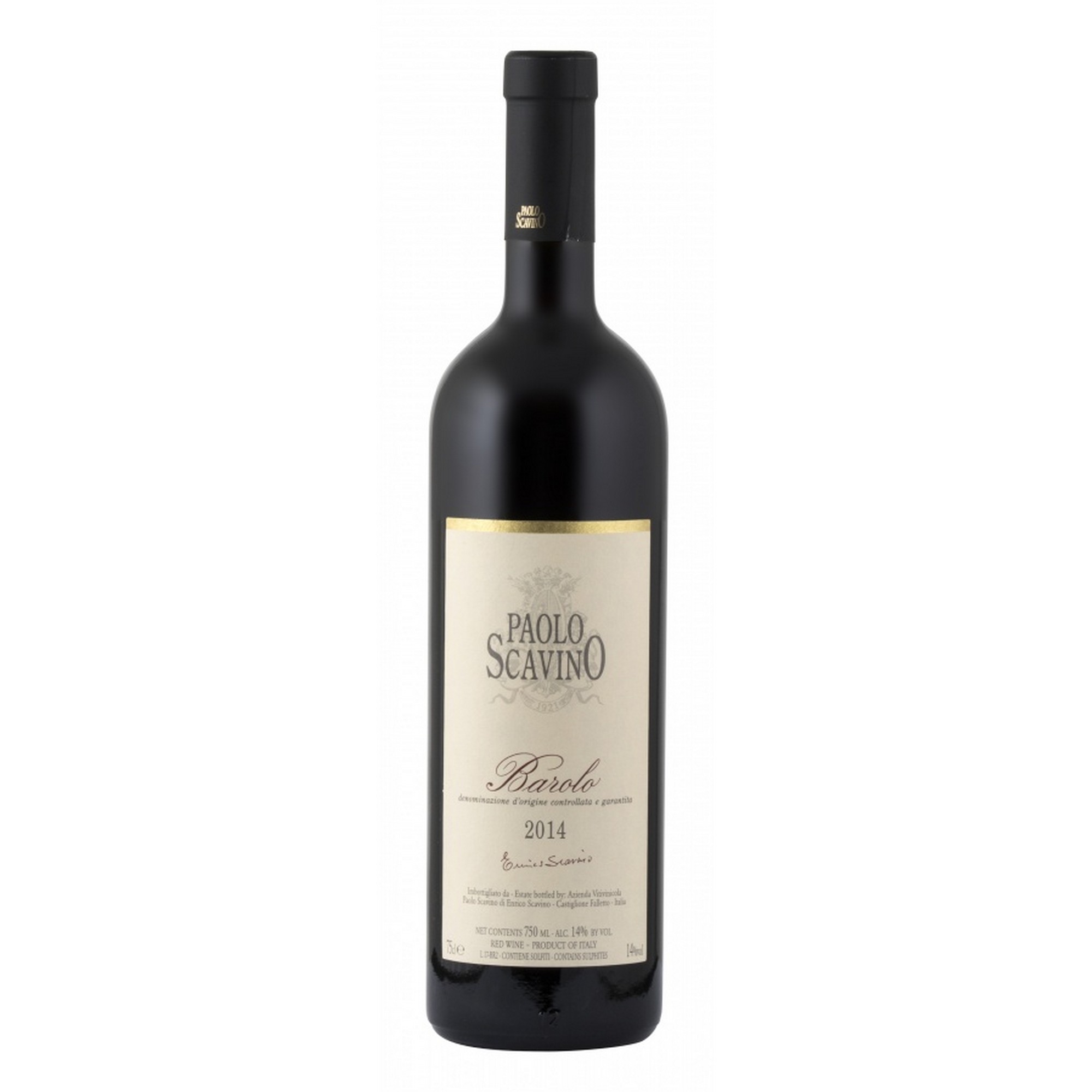 Paolo scavino barolo  14,5%  75cl