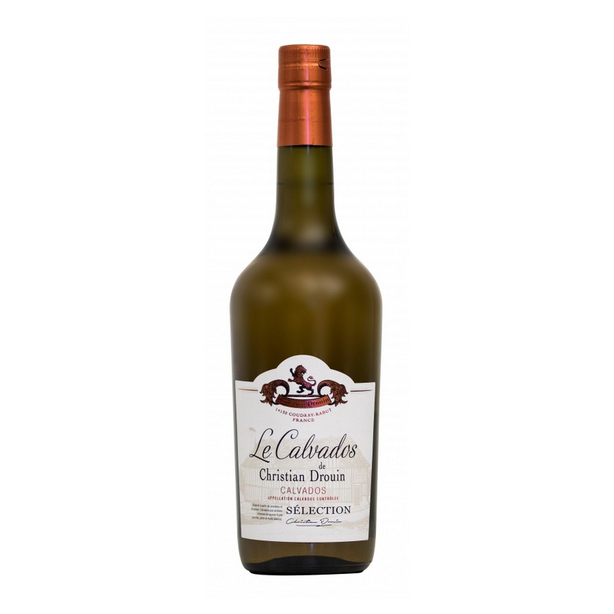 Calvados drouin coeur de lion selection  40%  70cl