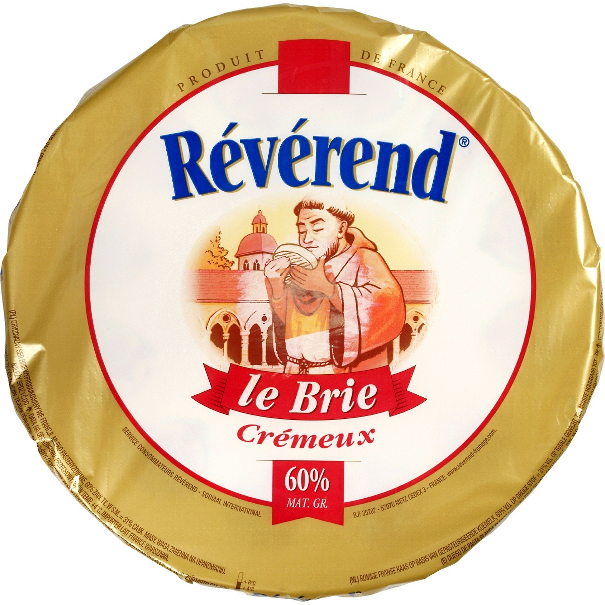 Brie reverend 60%   ca3kg   kg