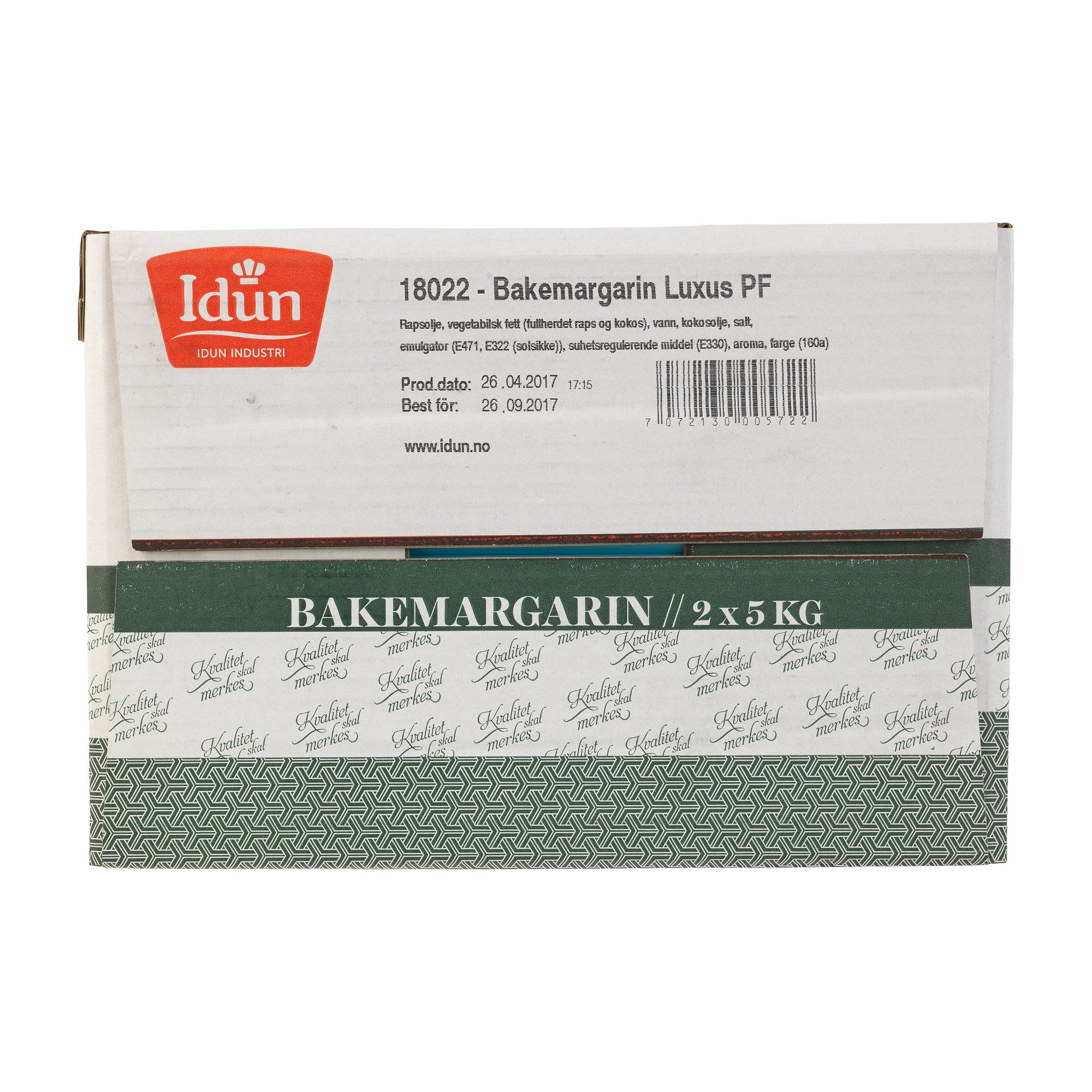 Bakemargarin luxus pf 2x5kg