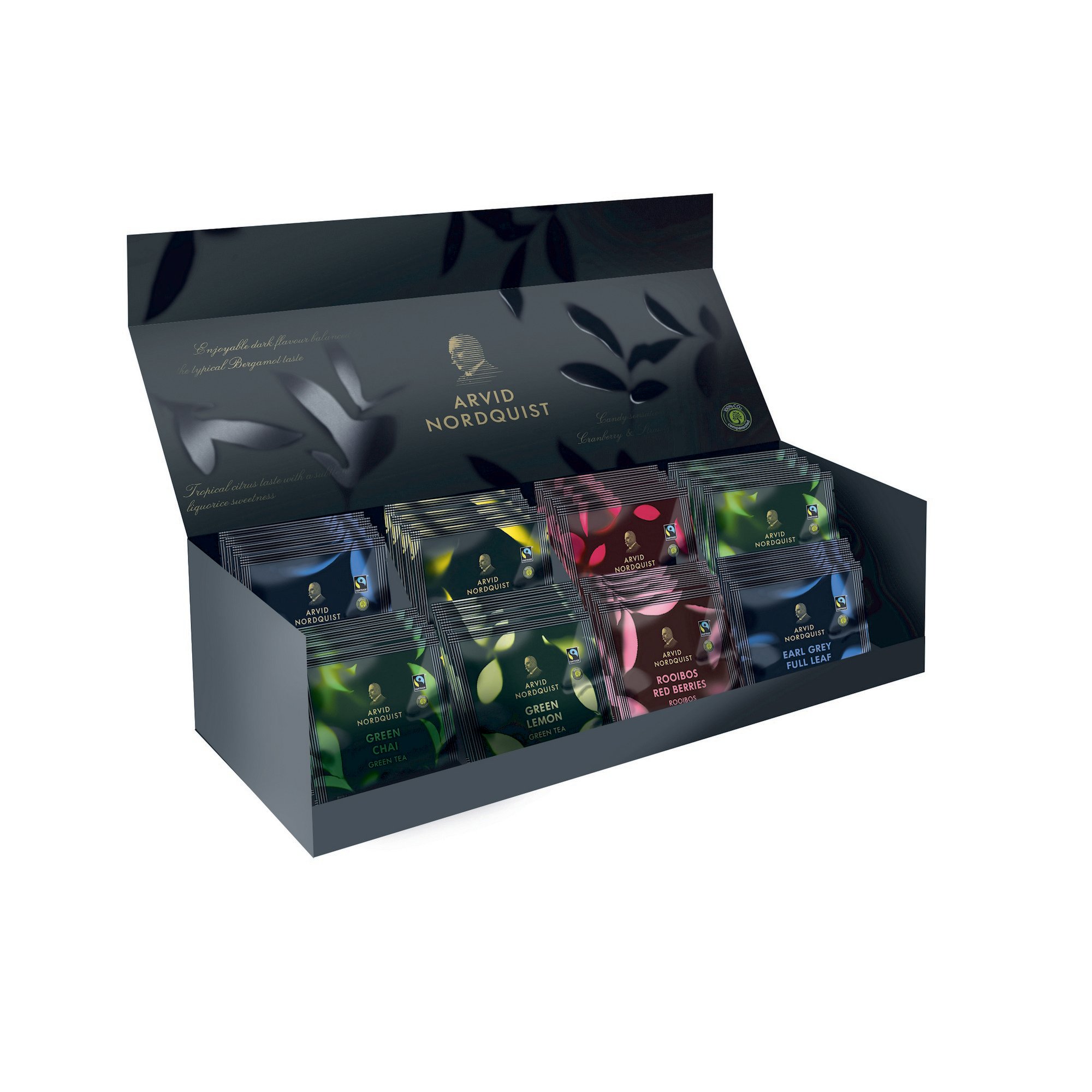 Premium tea box te fairtrade   80bg