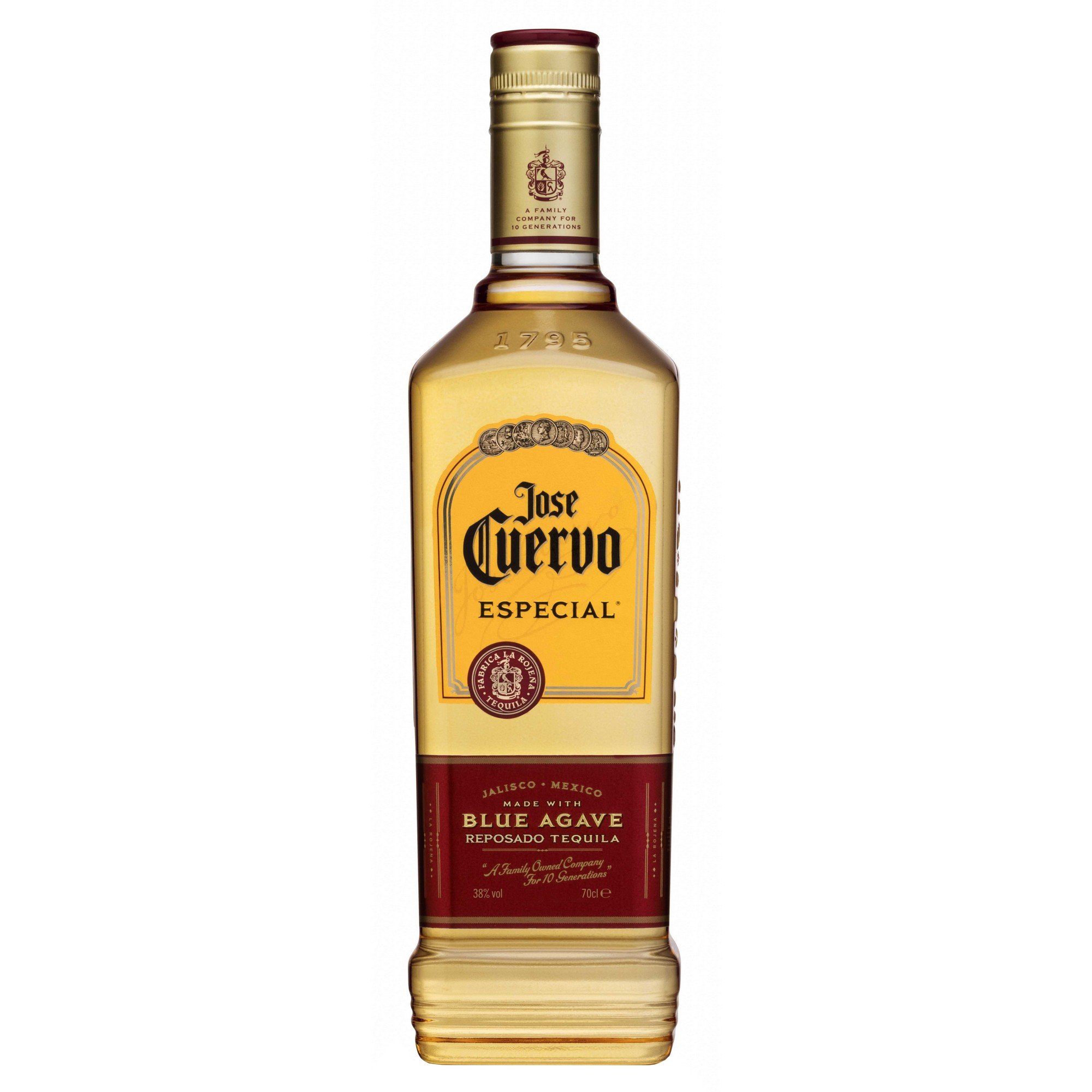 Jose cuervo especial reposado tequila   38%   70cl