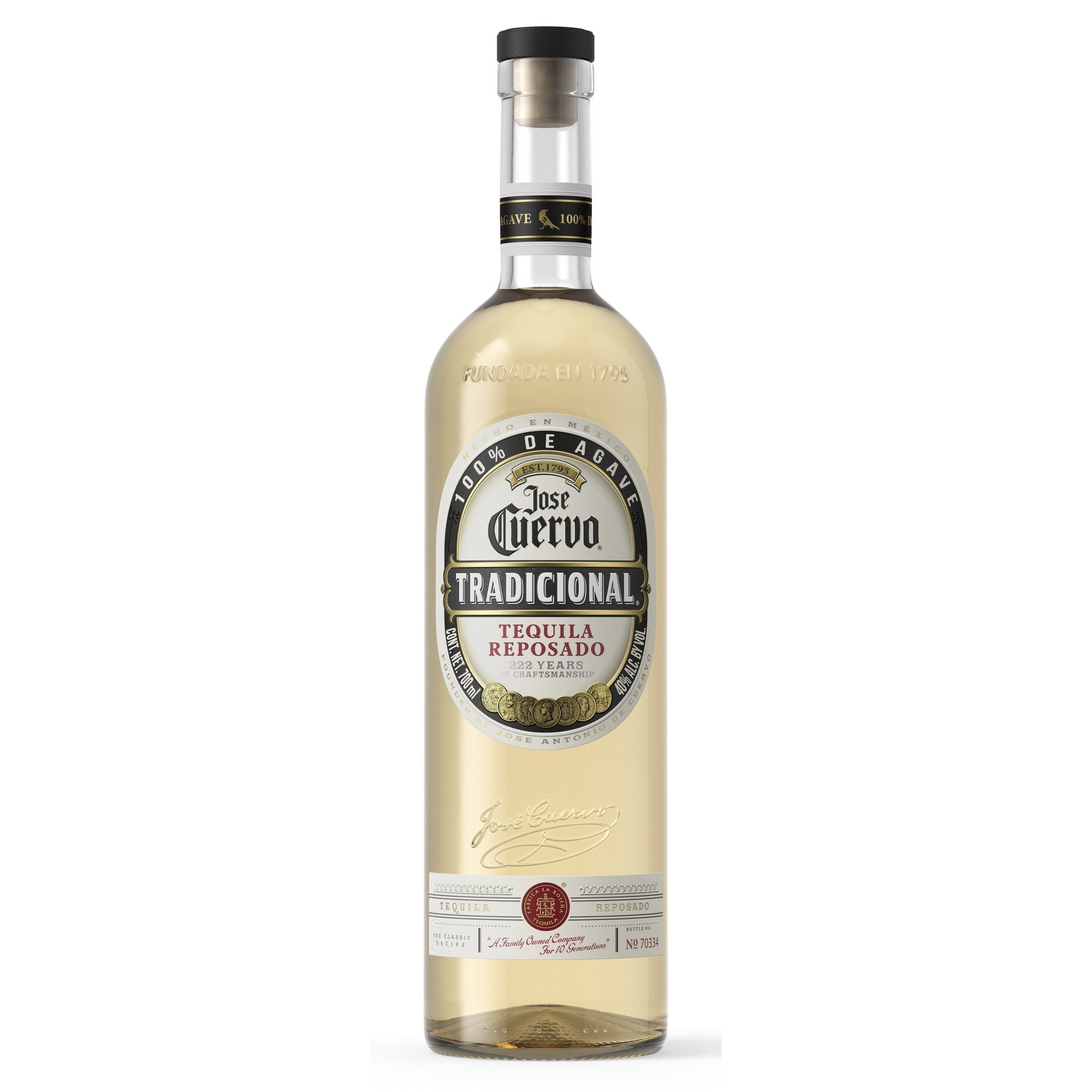 Jose cuervo trad reposado   38%   70cl