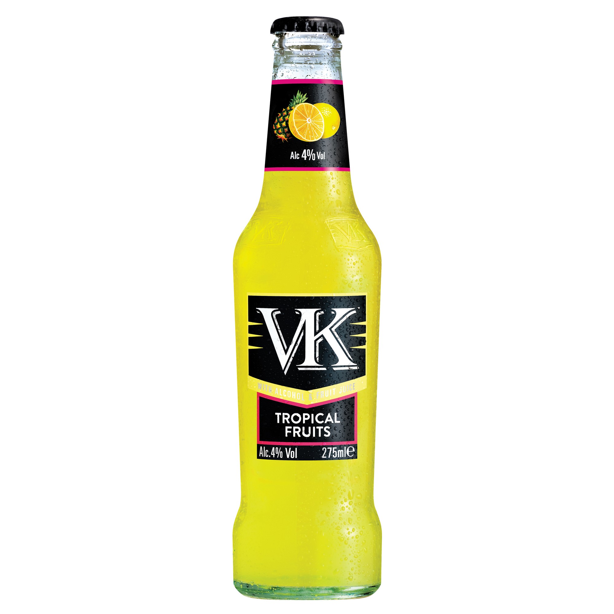 Vk tropical fruits      4%   24x27,5cl