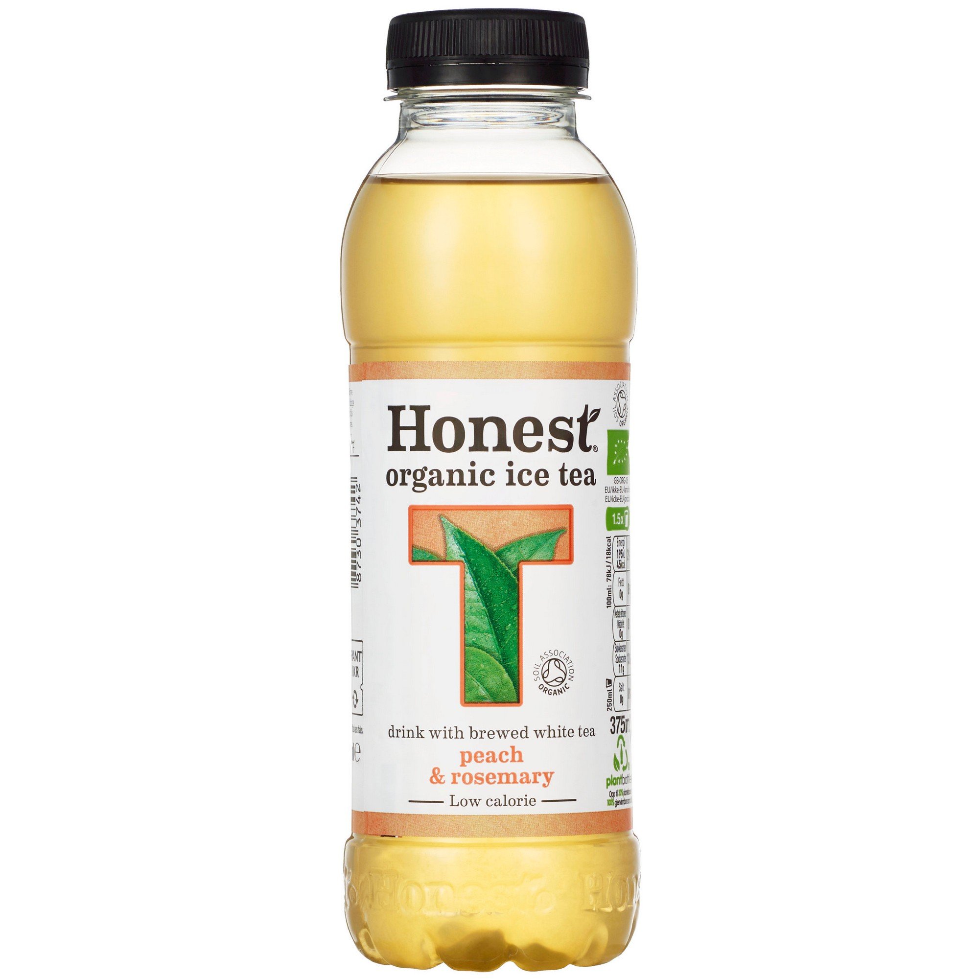 Honest peach rosemary flaske  12x375ml