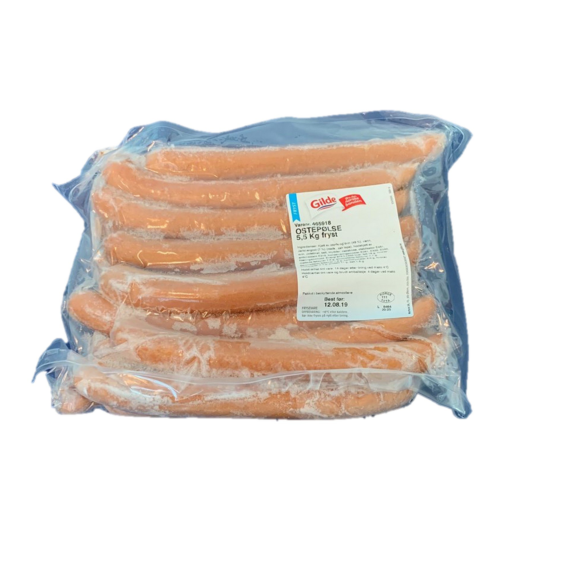 Ostepølse 110g   5,5kg