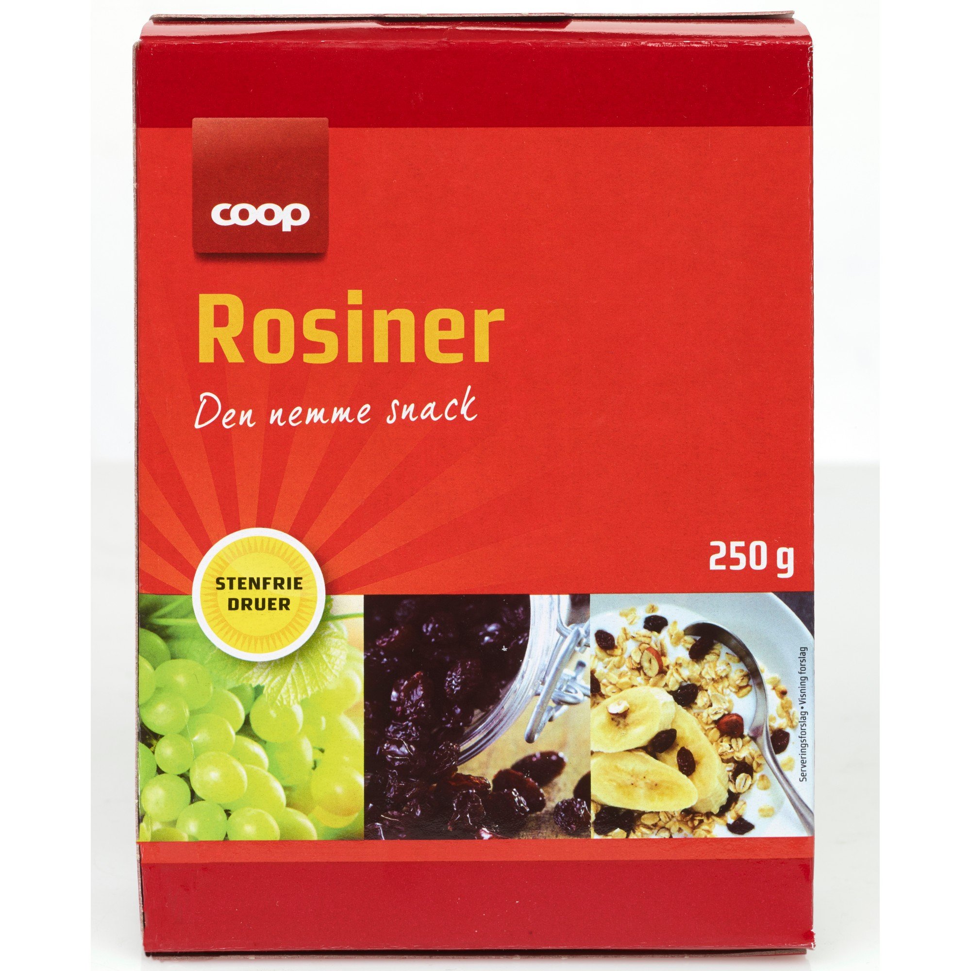 Coop rosiner 250g