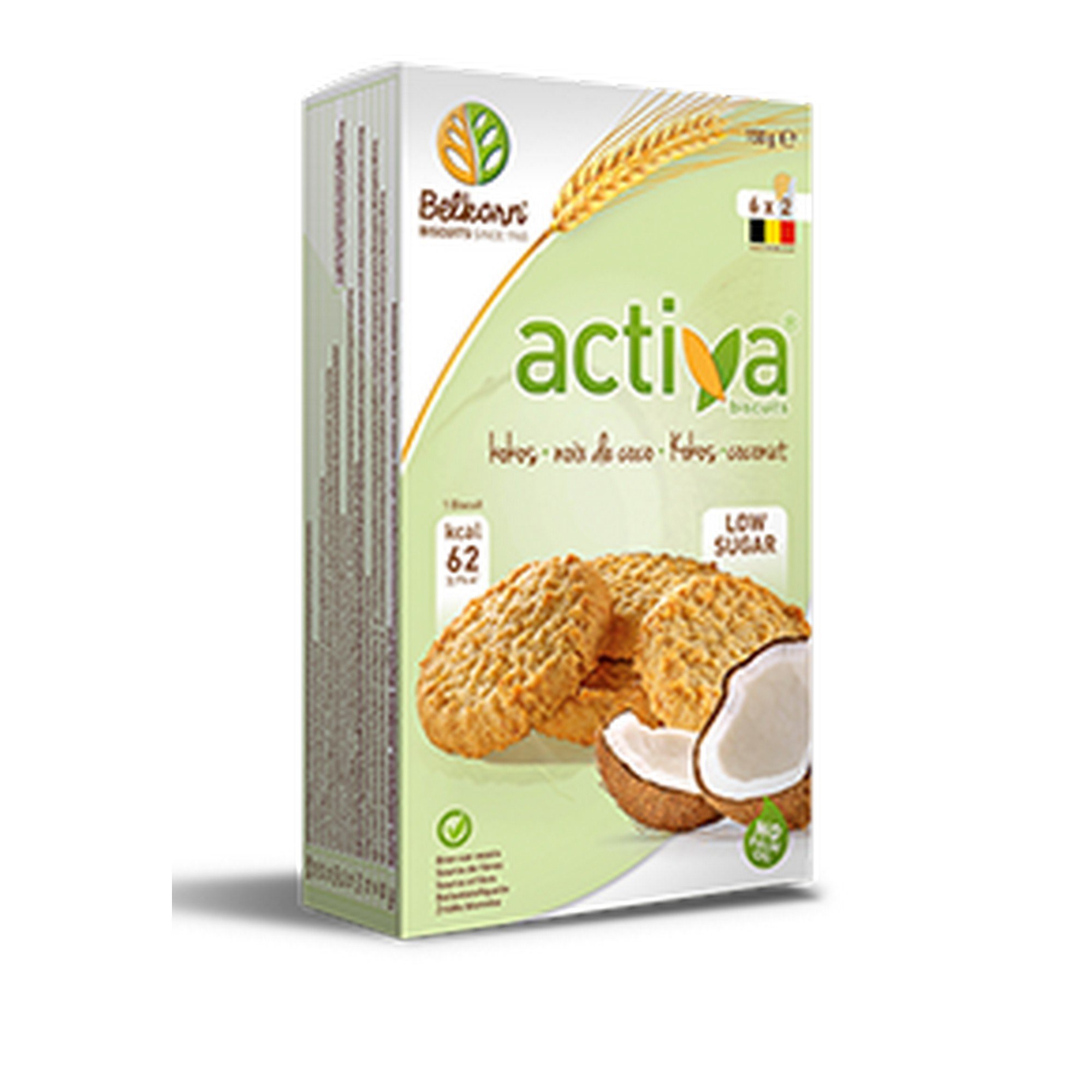 Activa kokoskjeks sukkerfri   150g