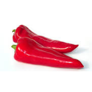 Paprika rød spiss økologisk   180g