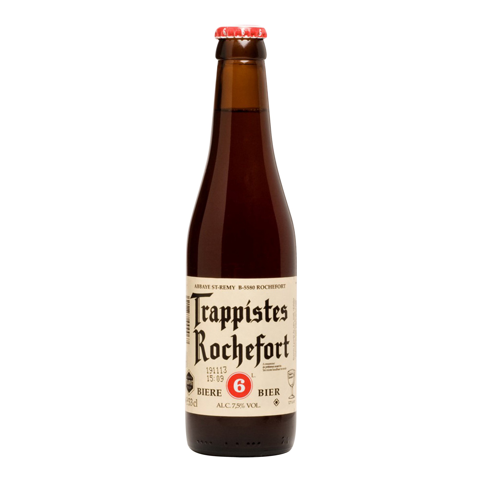 Rochefort 6  7,5%  24x33cl