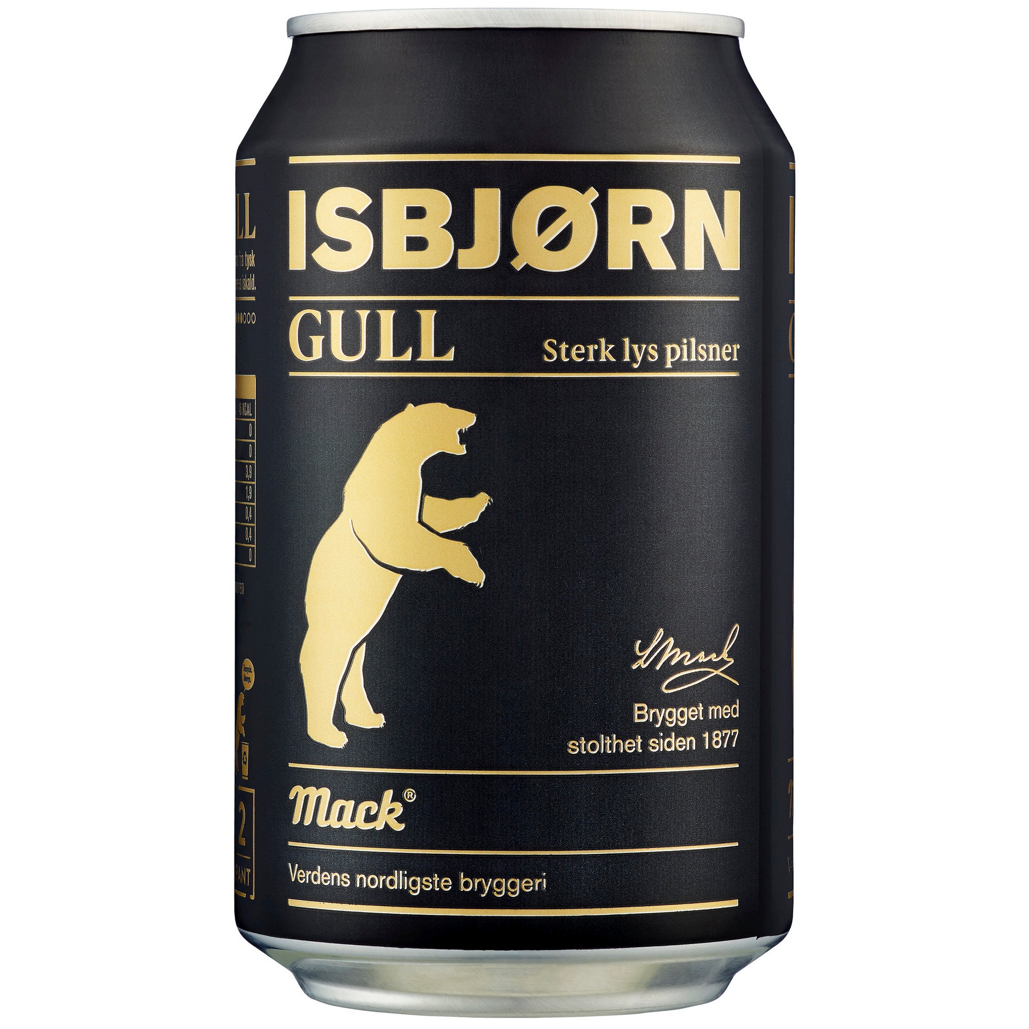 Isbjørn gull bx   5,5%   24x33cl