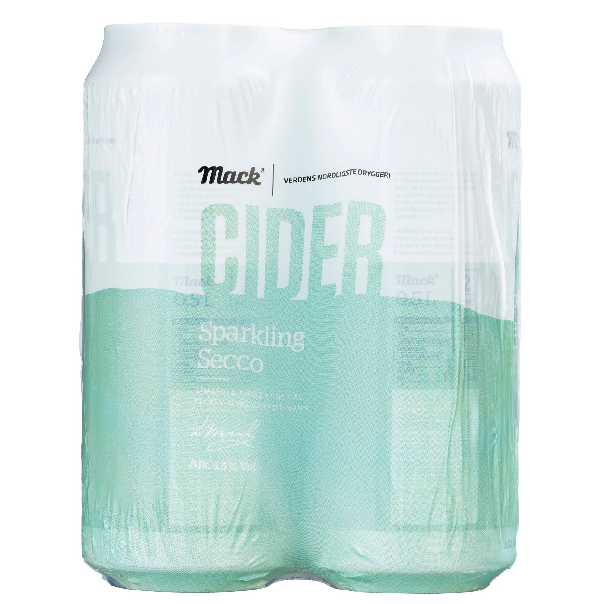 Cider secco bx   4,5%   24x0,5l