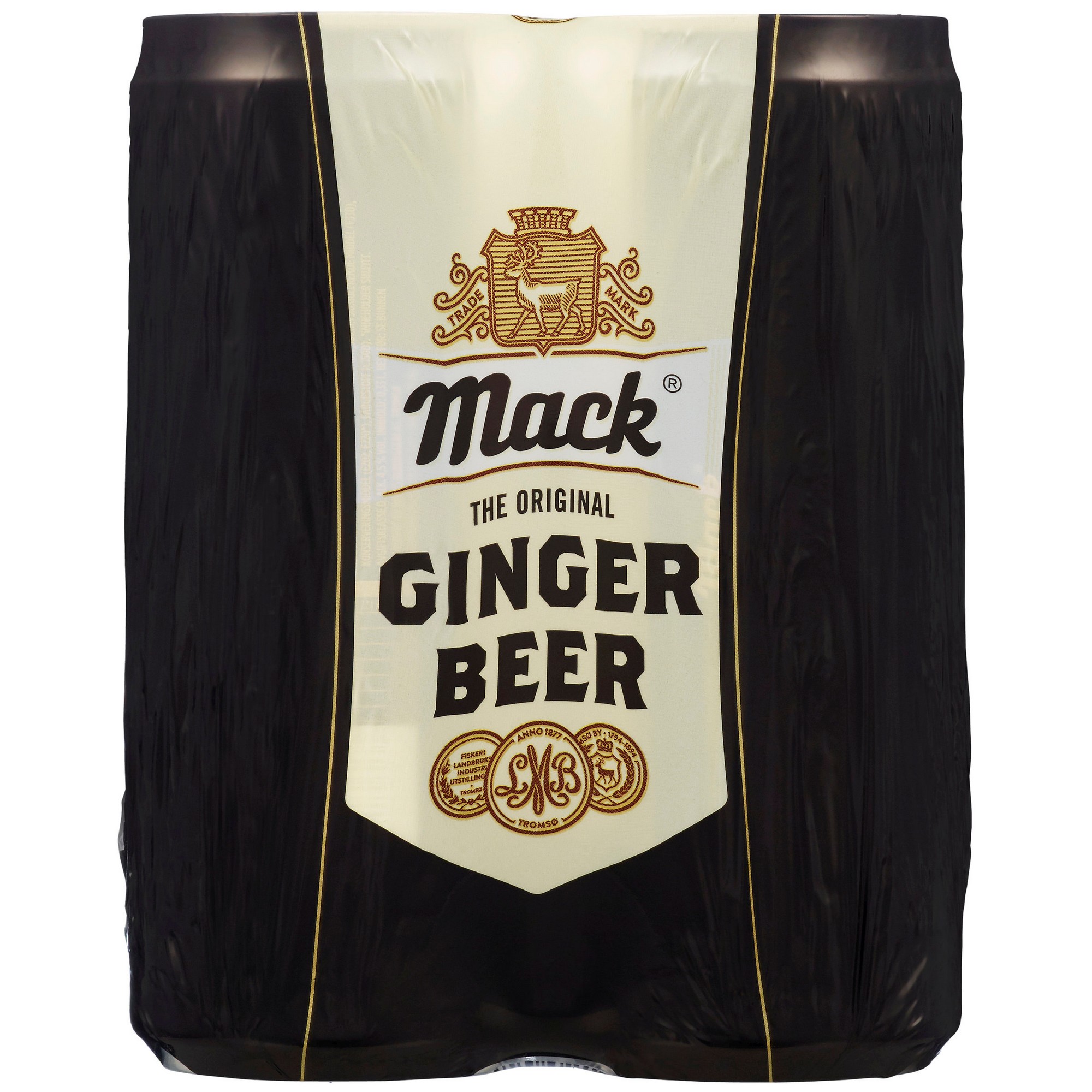 Mack ginger beer   4,5%   24x33cl