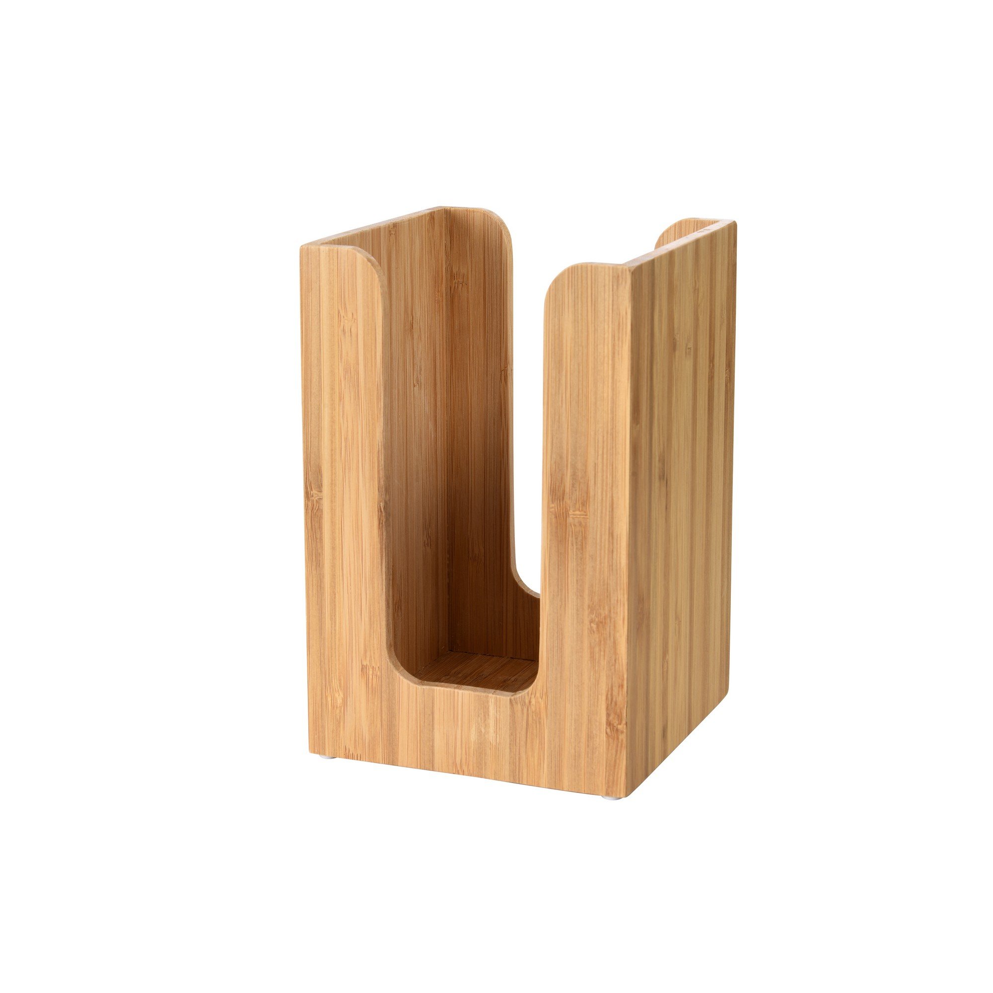 Borddispenser bamboo 11x11cm   stk