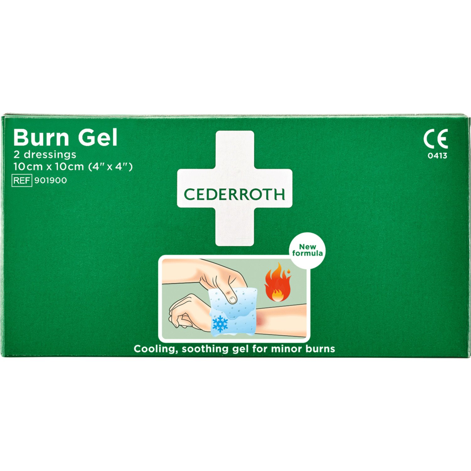 Burn gel kompress  2x10cm