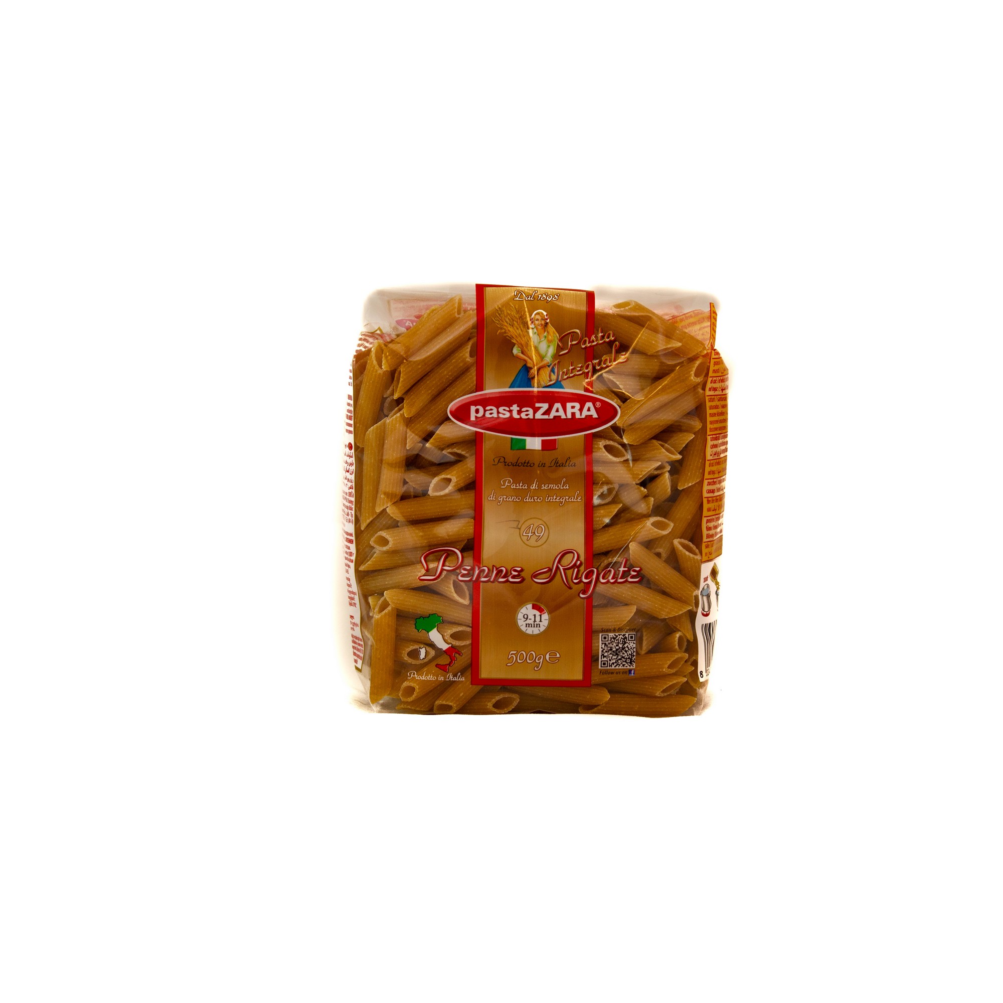 Penne fullkorn   500g