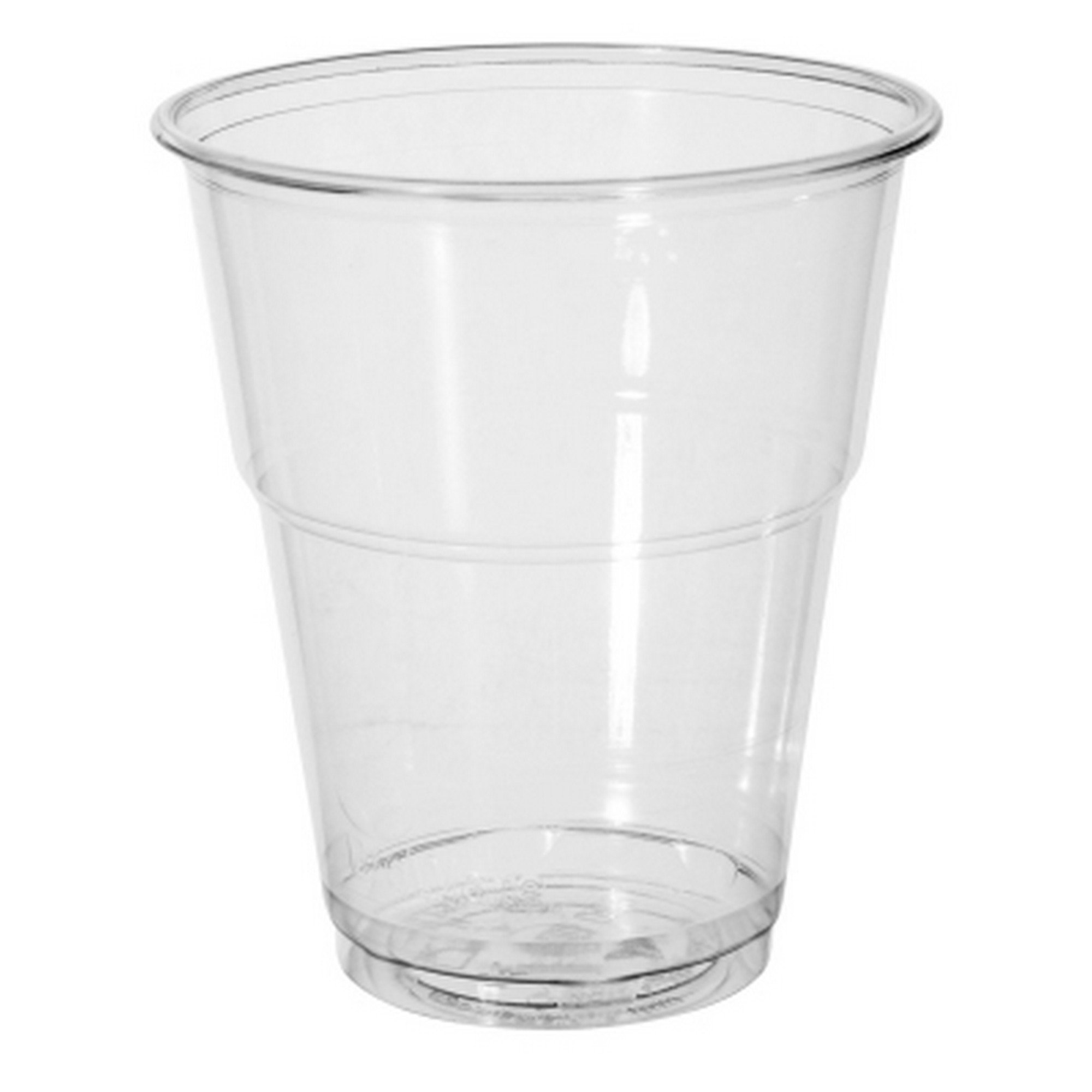 Plastglass 30cl klar bioware  16x70stk