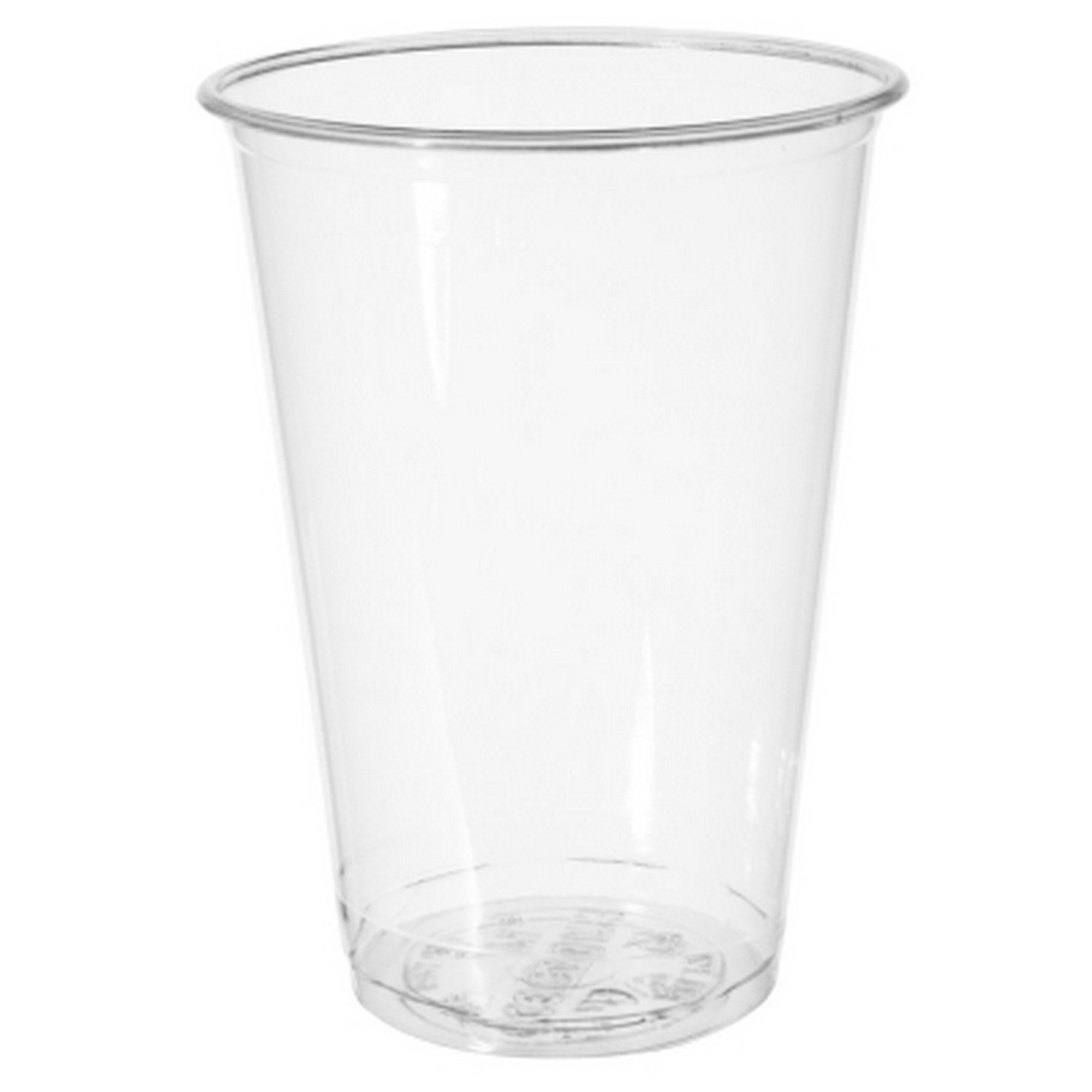 Plastglass 20cl klar bioware  30x100stk