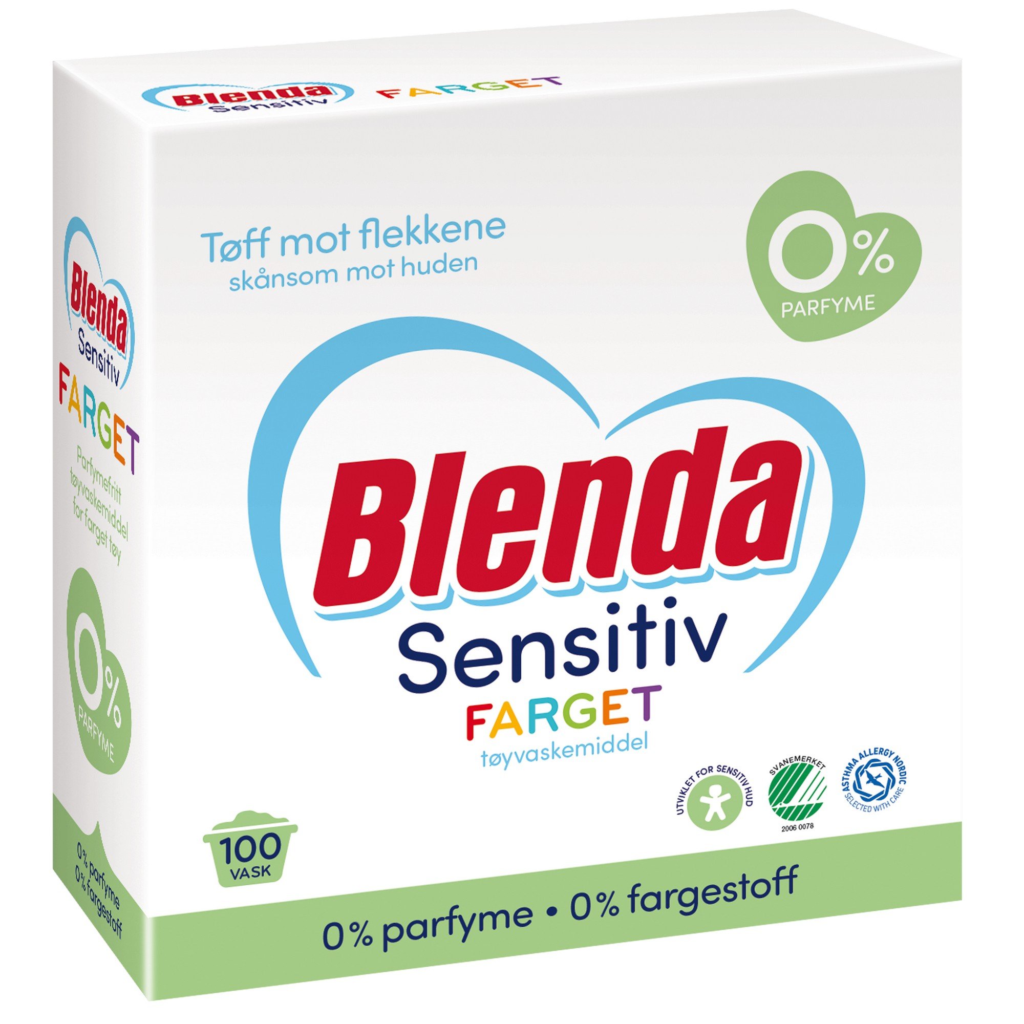 Blenda sensitive farger 4,3kg