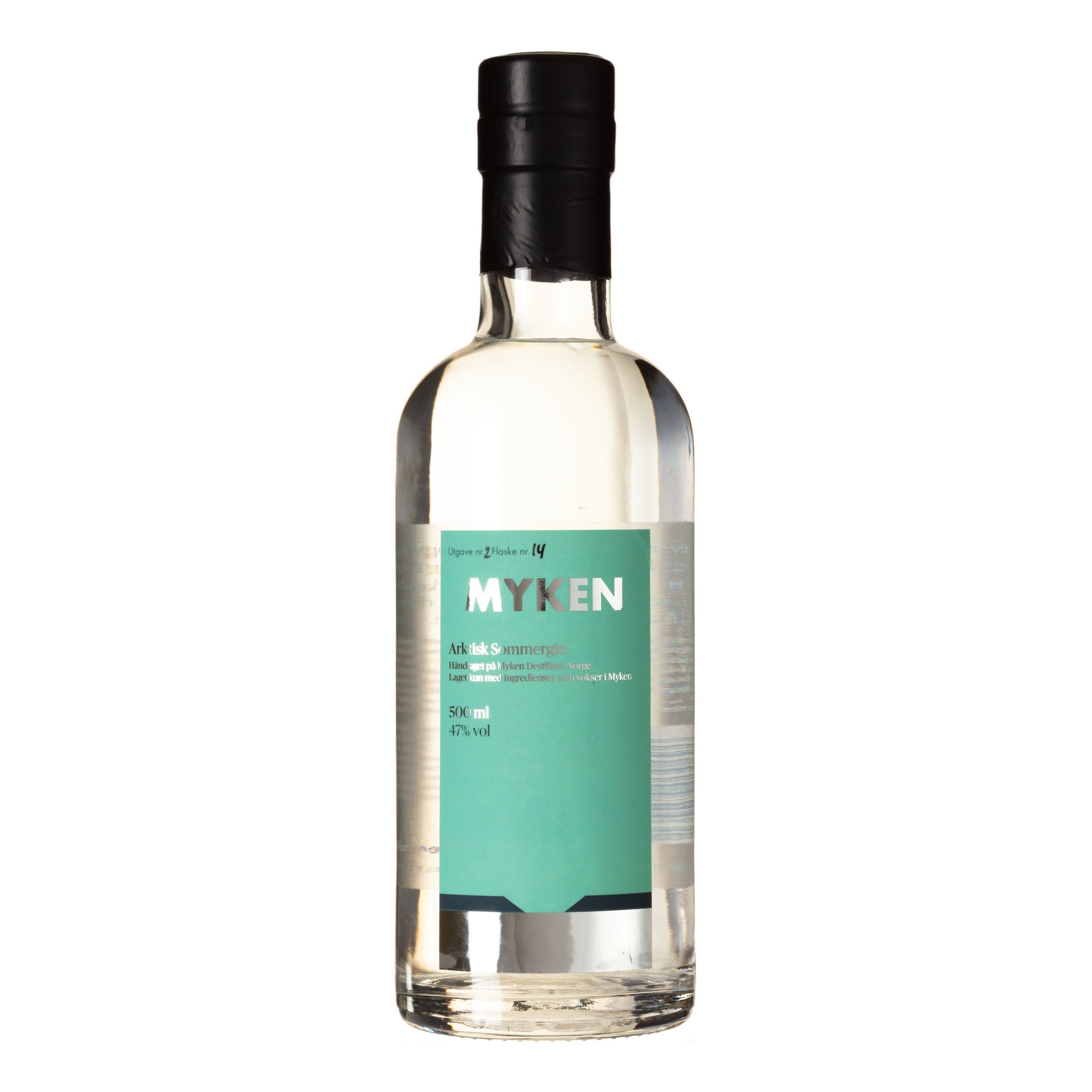 Myken arktisk sommergin   47%   50cl