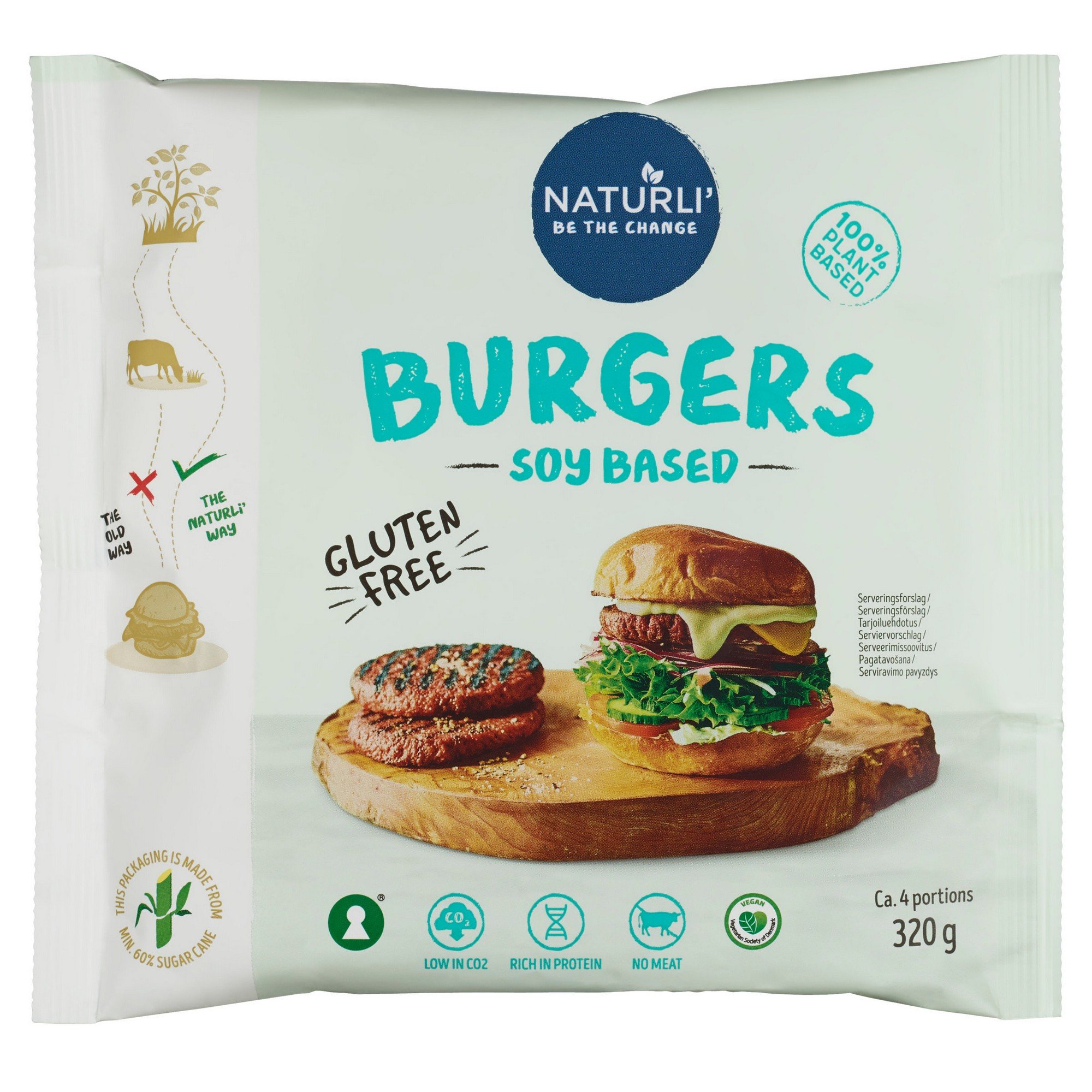 Naturli  burger  320g