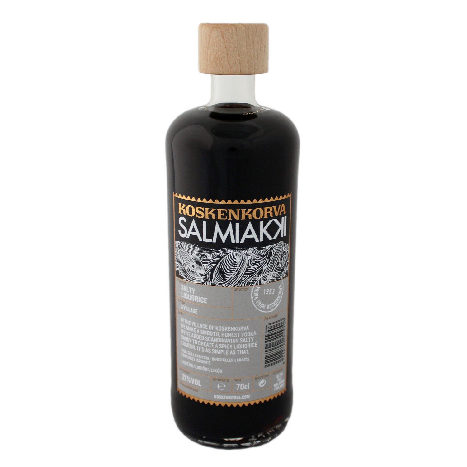 Koskenkorva salmiakki   21%   70cl