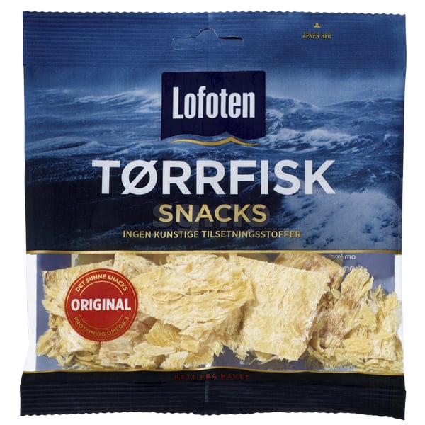 Tørrfisk snacks         30g