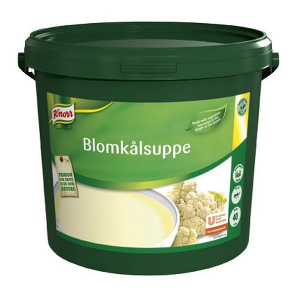 Blomkålsuppe, pasta   40l   4kg