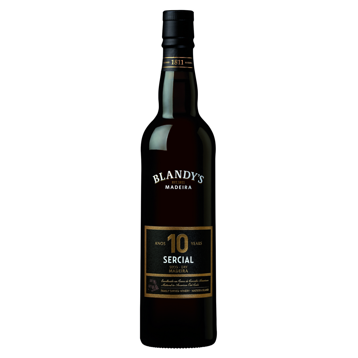 Blandys 10 years old sercial   19%   50cl