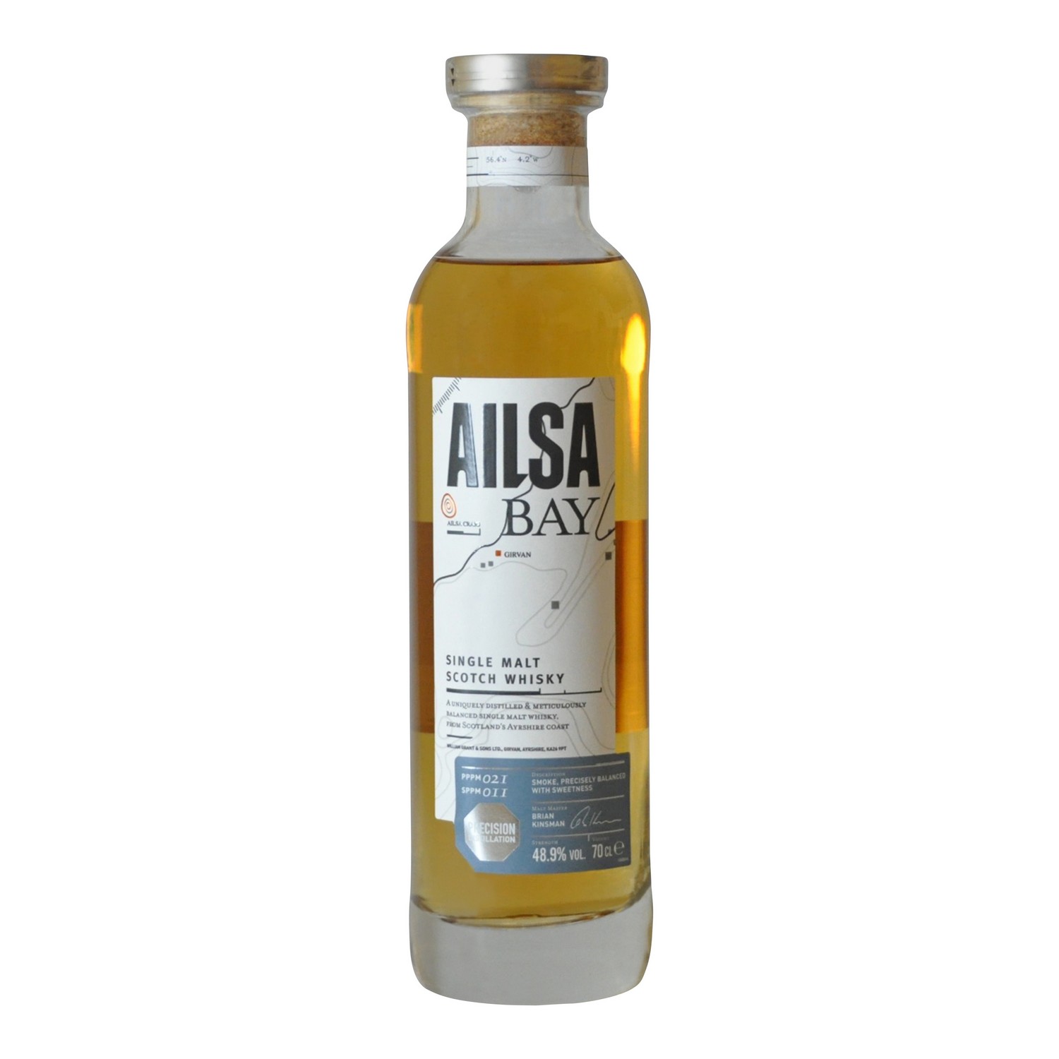 Ailsa bay single malt   48,9%   70cl