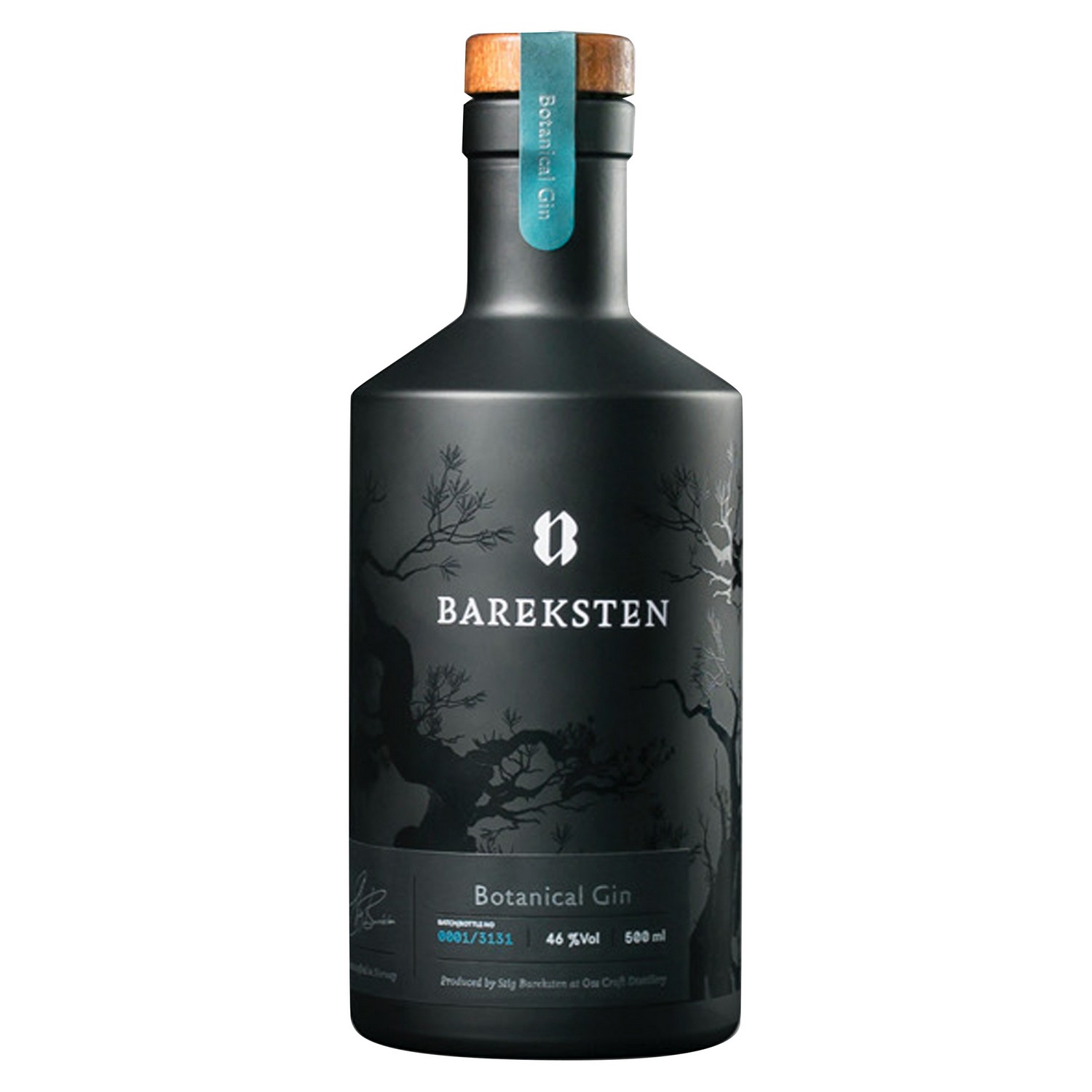 Bareksten botanical gin   46%   50cl