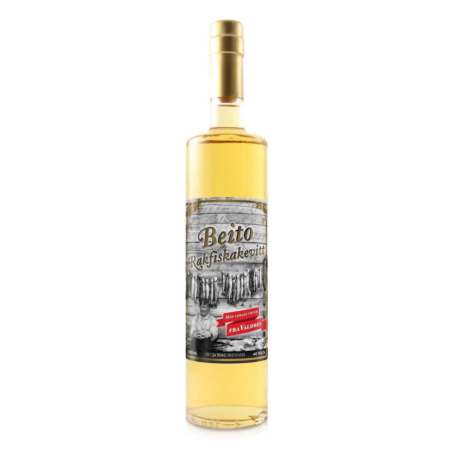 Beito rakfiskakevitt   40%   50cl