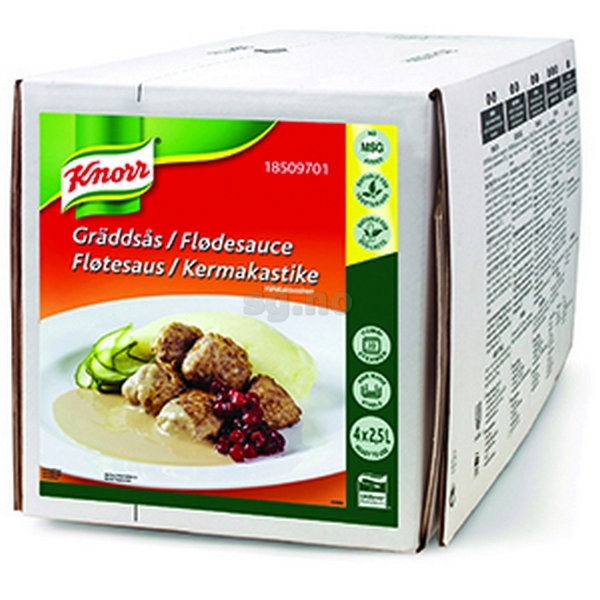 Knorr 100% fløtesaus.fly4x2,5l