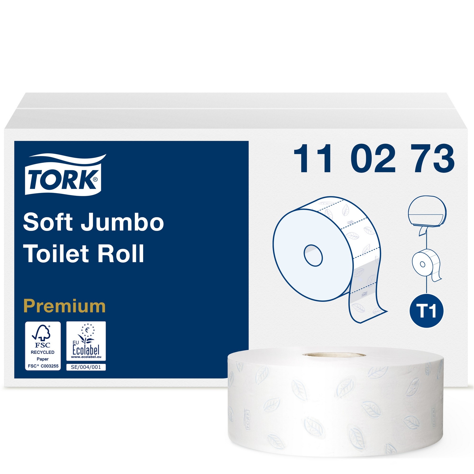 Toalettrull myk jumbo 2-lag (t1) 6stk