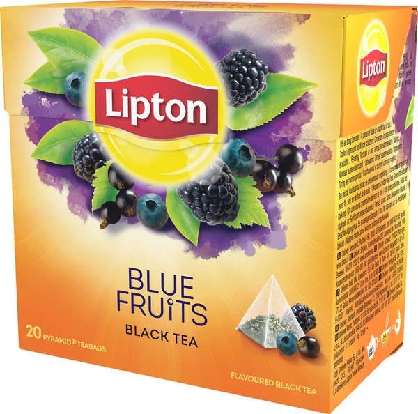 Lipton blue fruit pyramide te  20stk