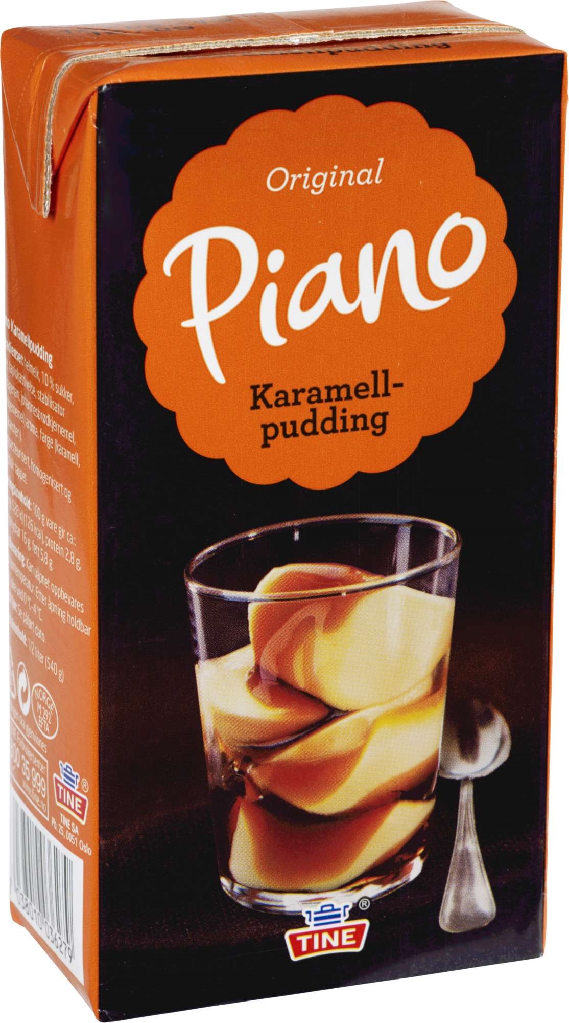 Karamellpudding piano   0,5l