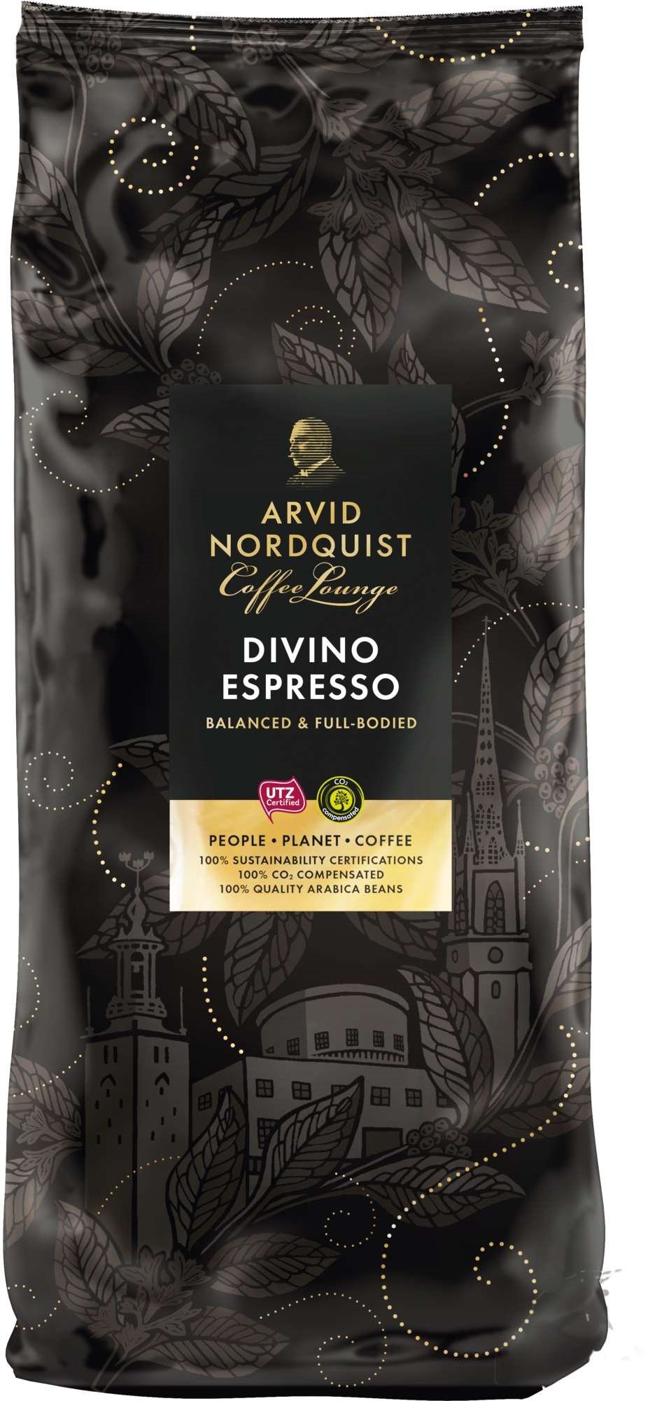 Kaffe divino espresso hele bønner   1kg