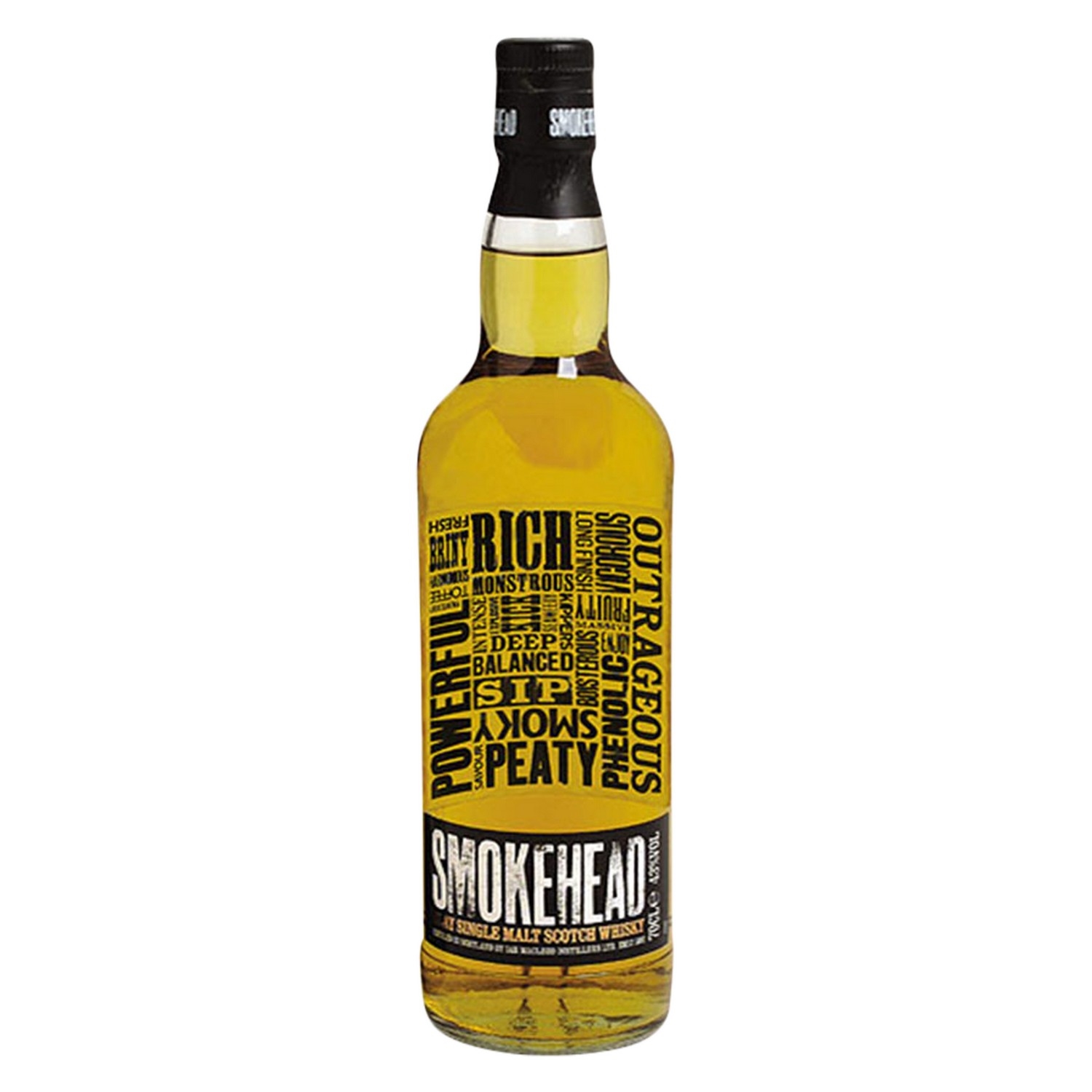 Smokehead single malt  43%  70cl