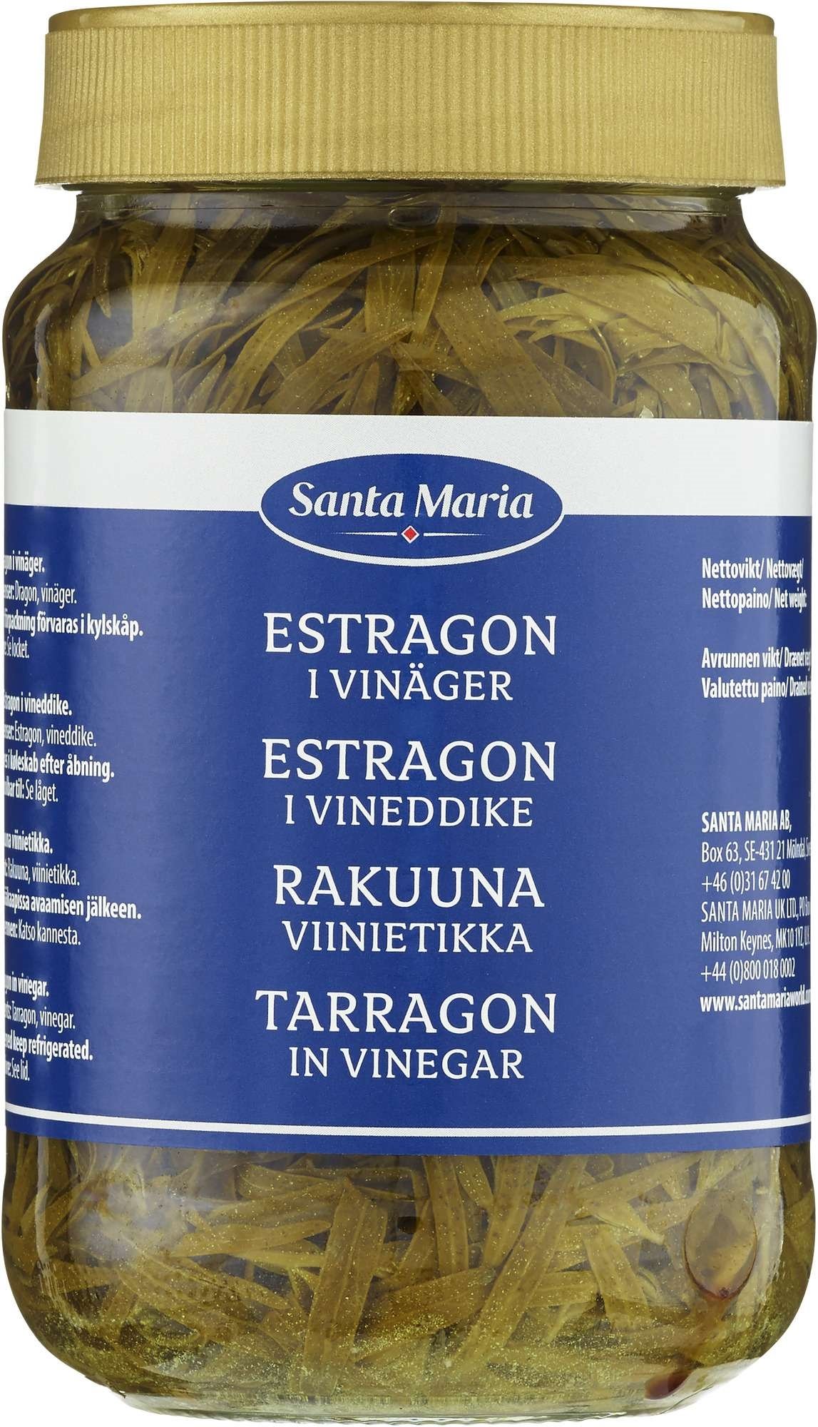 Estragon i eddik        330g