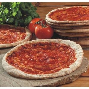 Pizzabunn 18cm stenovnb.40x130g