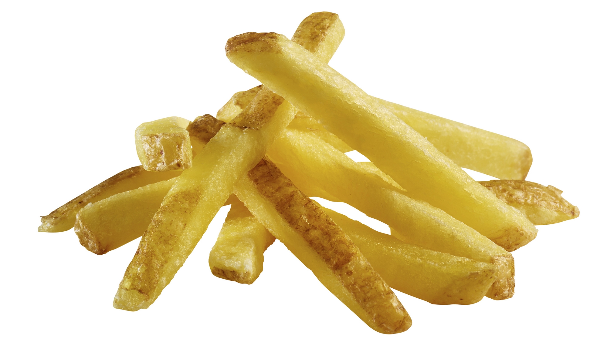 Pommes strips m/skall   4x2,5kg