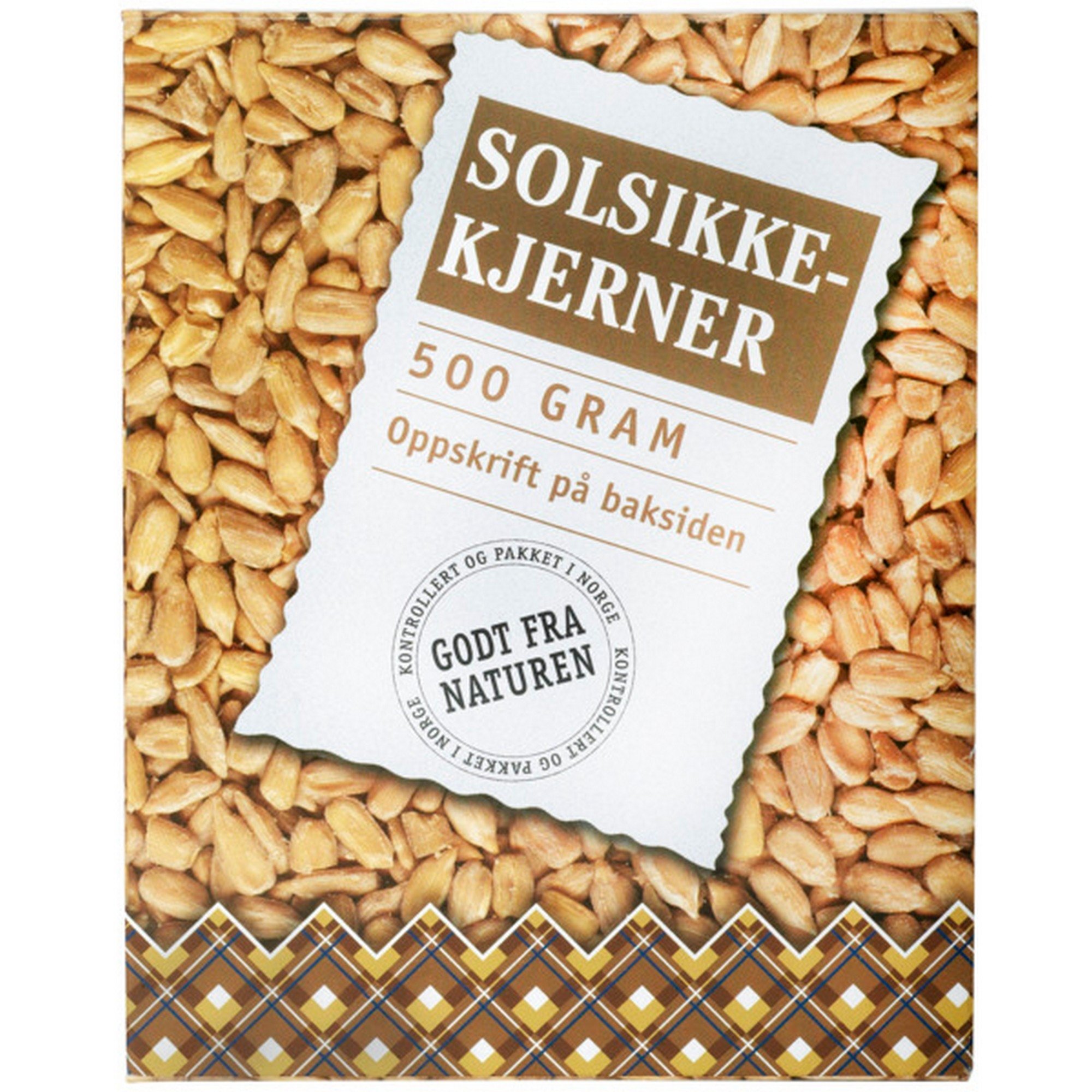 Solsikkekjerner hf      500g