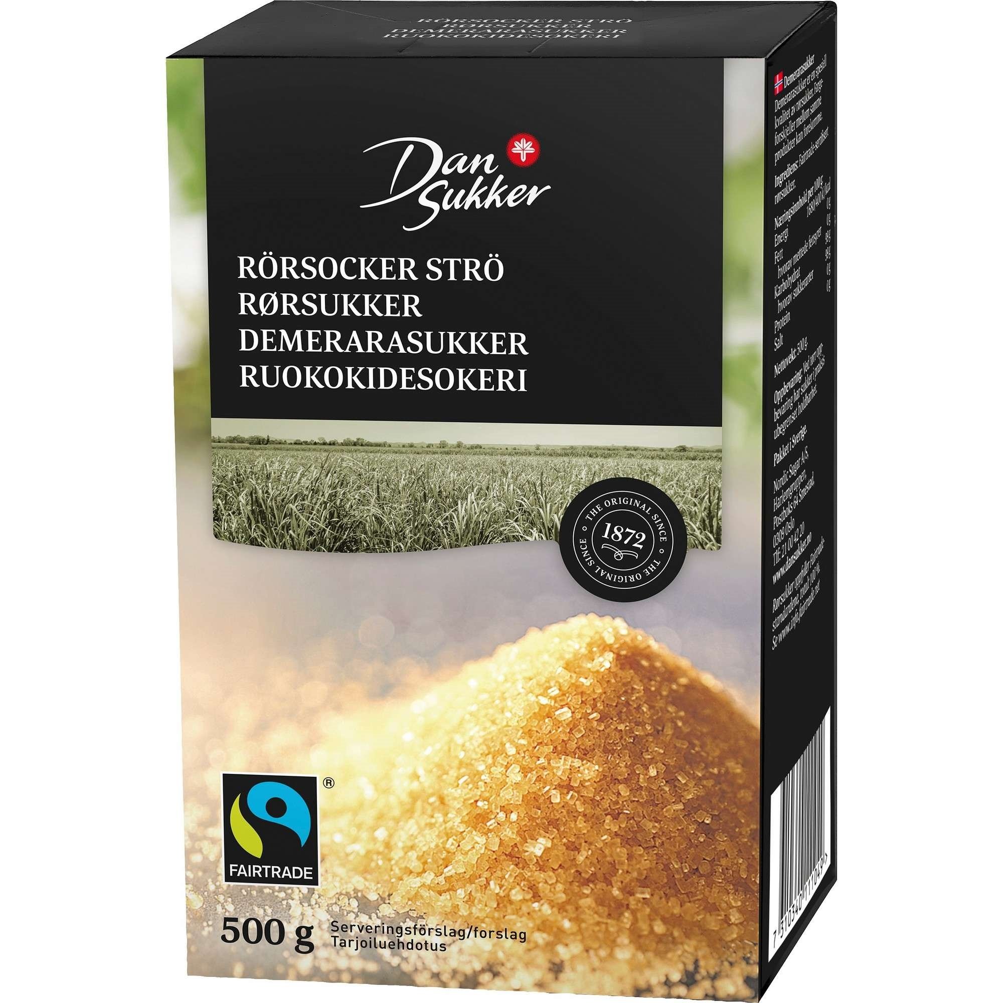 Demerara sukker fairtrade     500g