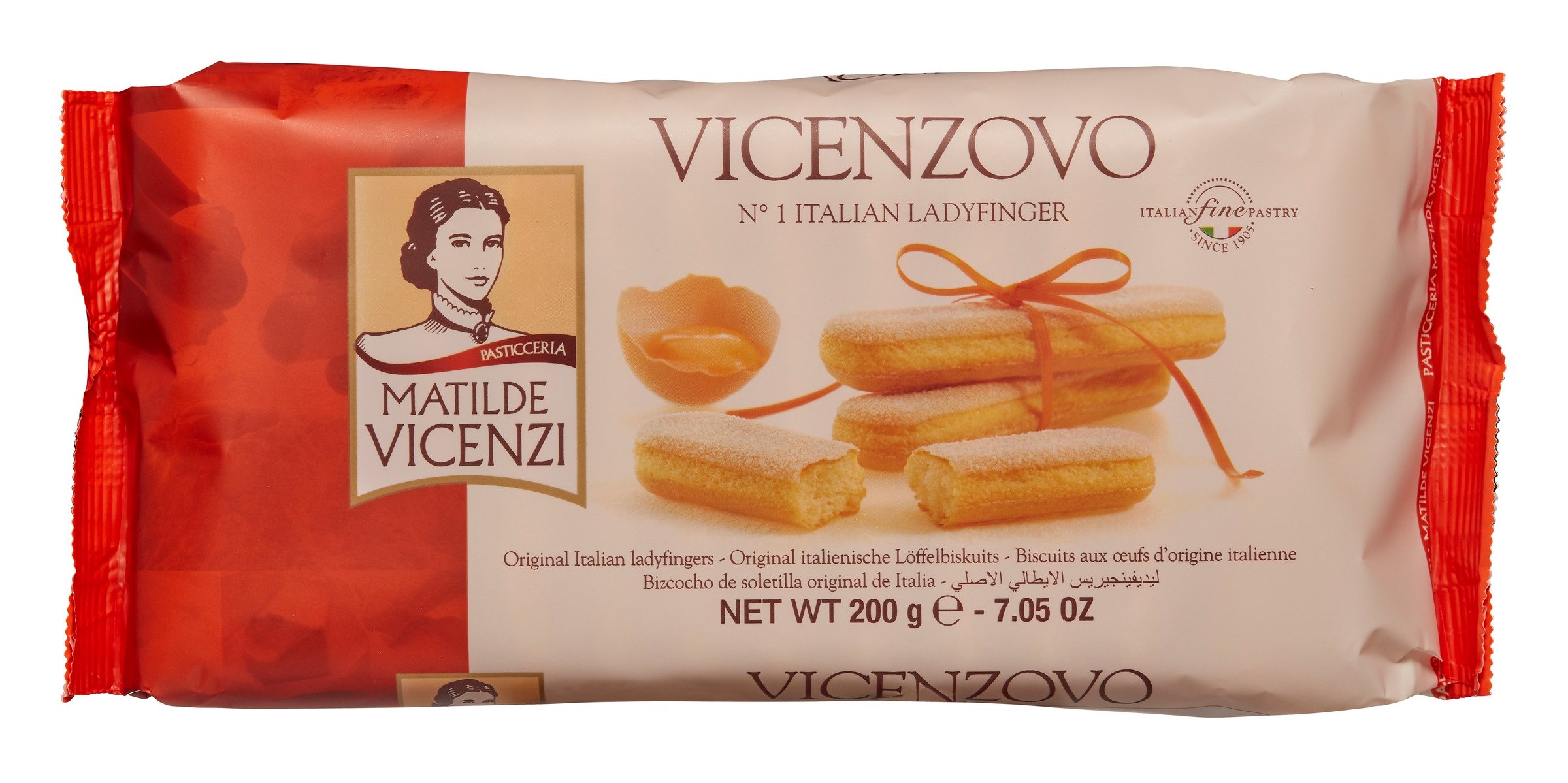 Fingerkjeks vicenzi vicenzovo      200g